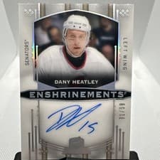2024-25 Upper Deck The Cup Enshrinements Dany Heatley #E-HE card
