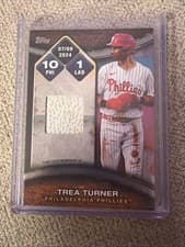 2025 Topps Rounding the Bases Relics Trea Turner #RTB-TUR card