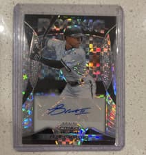 Cedric Mullins 2019 Panini Prizm Rookie Autographs card