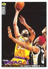 Vlade Divac 1995-96 Collector's Choice Base Set card