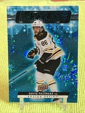 David Pastrnak 2023 Upper Deck Dazzlers card