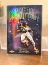 2025 Topps Chrome All Chrome Team Justin Jefferson #ACT-6 card