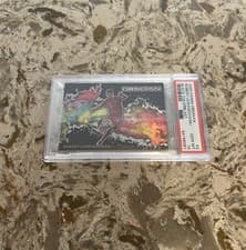Robert Lewandowski 2020 Panini Obsidian Black Colorblast card