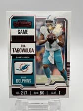 Tua Tagovailoa 2023 Panini Contenders card