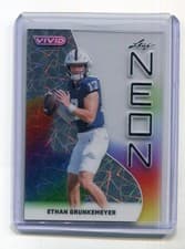 2025 Leaf Vivid Neon Ethan Grunkemeyer #NB-23 card