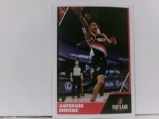 2021-22 Panini NBA Sticker & Card Collection (Brazil) Base Set Anfernee Simons #24