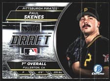 Paul Skenes 2023 Bowman Draft Night card
