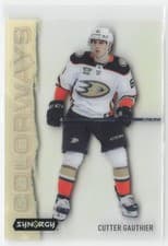2024-25 Upper Deck Synergy Colorways Cutter Gauthier #L-92 card
