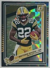 2025 Donruss The Rookies Matthew Golden #18 card