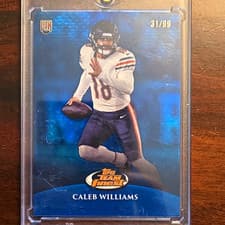 Caleb Williams 2024 Finest Team Finest card