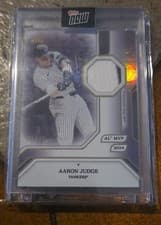 2025 Topps MLB MVP Collection Base Relics Aaron Judge #36-R card