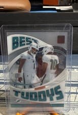Tua Tagovailoa / Tyreek Hill 2024 Clearly Donruss Best Tuddys card