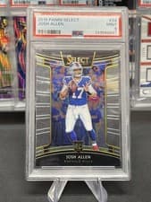 Josh Allen 2018 Panini Select card