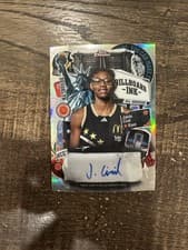 2025 Topps Chrome McDonald's All American Billboard Ink Jaida Civil #BI-JC card