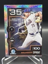 Brandon Sproat 2025 Bowman Bowman Scouts Top 100 card