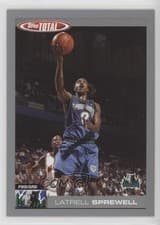 Latrell Sprewell 2004-05 Topps Total Base Set card
