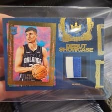 Tristan da Silva 2024 Panini Court Kings Debut Showcase Memorabilia card