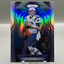 Tom Brady 2017 Panini Prizm card