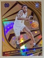 Blake Wesley 2022 Panini Chronicles Draft Picks Revolution card