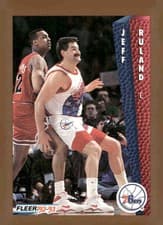 Jeff Ruland 1992-93 Fleer Base Set card