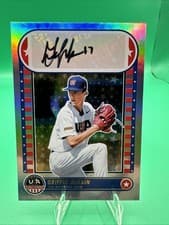 2025 Panini Stars & Stripes 15U National Team Signatures Griffin McKain #NTS-GM card