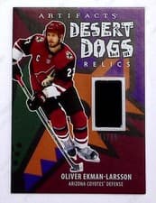2025-26 Upper Deck Artifacts Desert Dogs Relics Oliver Ekman-Larsson #DD-OE card