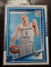 Paige Bueckers 2025 Panini Donruss WNBA card