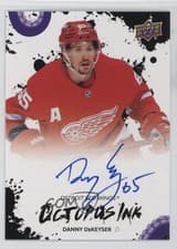 2025-26 Upper Deck Detroit Red Wings Centennial Octopus Ink Danny DeKeyser #OI-DD card