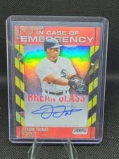 2025 Stadium Club In Case of Emergency Autographs Frank Thomas #ICOEA-FTH card