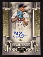 AJ Smith-Shawver 2024 Topps Tier One Break Out Autographs card