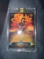 2025-26 Topps 3 Full Court Signs Tyrese Proctor #FS-TP card