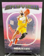 LeBron James 2024 Panini NBA Hoops Skyview card