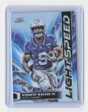 2025 Topps Cosmic Chrome Light Speed Kenneth Walker III #LS-21 card