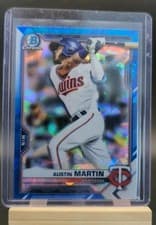 2021 Bowman Draft Sapphire Austin Martin #BDC-19
