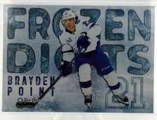 2025-26 O-Pee-Chee Frozen Digits Brayden Point #FD-8 card
