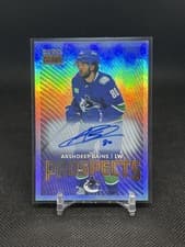 Arshdeep Bains 2024-25 Skybox Metal Universe Skybox Premium Prospects Auto card