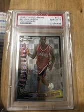 Allen Iverson 1996 Topps Chrome Youthquake card