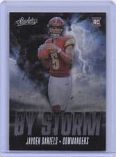 2024 Panini Absolute By Storm Jayden Daniels #BS-JDS card