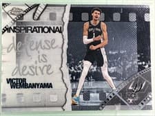 Victor Wembanyama 2025 Topps Chrome Inspirational card