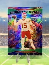 Patrick Mahomes II 2024 Panini Prizm Fireworks card
