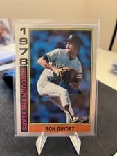 2025 Topps Heritage Through the Years Ron Guidry #TTY-3 card
