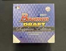 Hobby Box 2021 Bowman Draft Sapphire card
