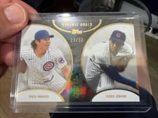 2025 Topps Dynamic Duals Base Set Shota Imanaga / Fergie Jenkins #19 card