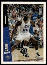 1996-97 Collector's Choice Base Set Antoine Carr #154