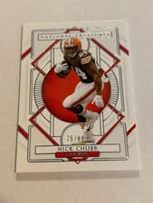 2020 Panini National Treasures Nick Chubb #24