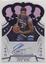 Jarrett Culver 2019 Panini Crown Royale Rookie Autographs card
