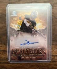 2024 Bowman Chrome Gladiators of the Diamond Autographs Leo De Vries #GDA-LD card
