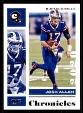 Josh Allen 2020 Panini Chronicles card