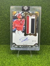 2025 Topps Transcendent Collection Rookie Showcase Patch Autographs James Wood #RSPA-JW card