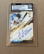 2025 Topps Diamond Icons Iconic Firsts Inscription Autographs Jace Jung #IFA-JJU card